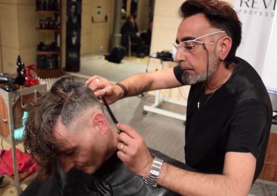 Grabación del curso de peluquería en vídeo de Peluqueros Macias